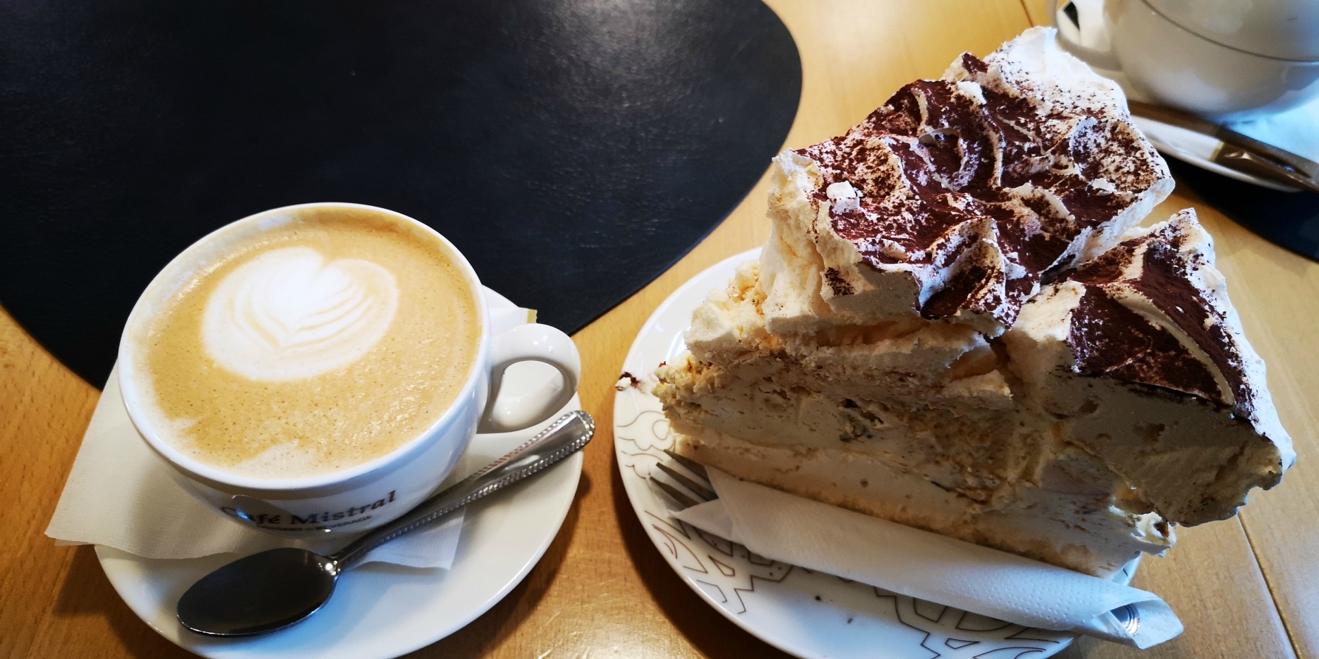 Riesenstücke, reicht als Mittag